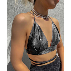Women's Sexy Hot Girl Tank Top Wind Spring Halter Backless Tops