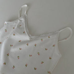 Summer Lace cami Tops