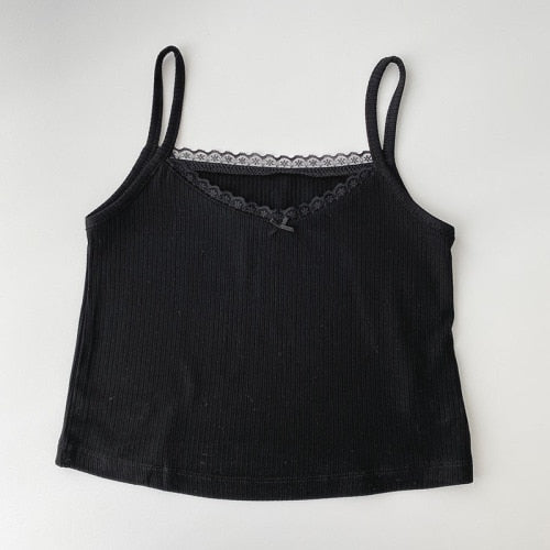 Summer Lace cami Tops
