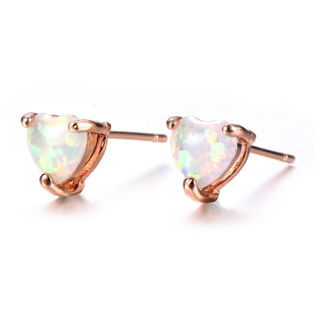Boucles d'oreilles haut de gamme à trois griffes Boucles d'oreilles Boucles d'oreilles Petit bijou