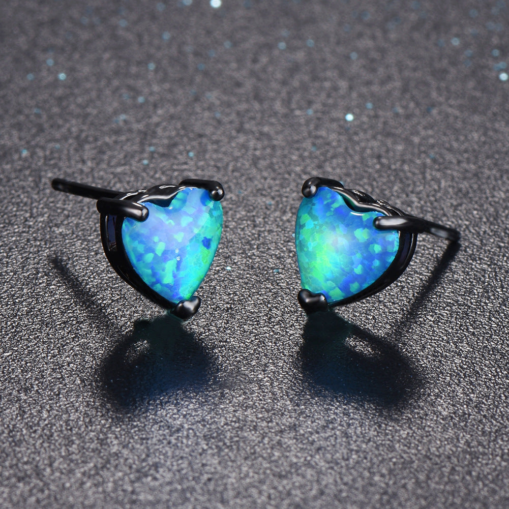 Boucles d'oreilles haut de gamme à trois griffes Boucles d'oreilles Boucles d'oreilles Petit bijou