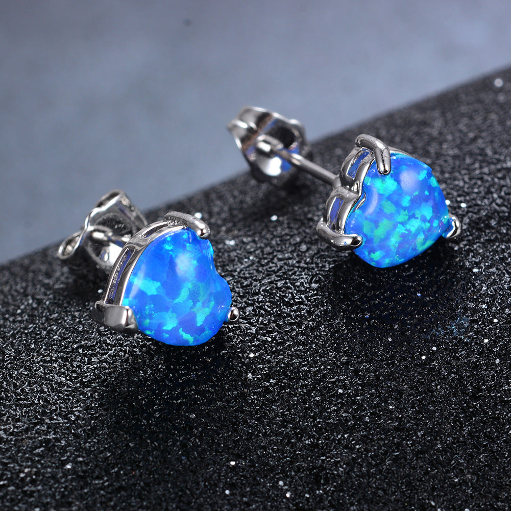Boucles d'oreilles haut de gamme à trois griffes Boucles d'oreilles Boucles d'oreilles Petit bijou