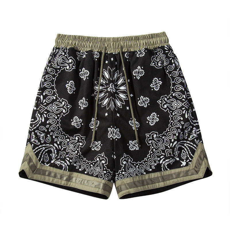 High Street Cashew - Short de détente militaire à empiècement fleuri