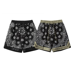 High Street Cashew - Short de détente militaire à empiècement fleuri