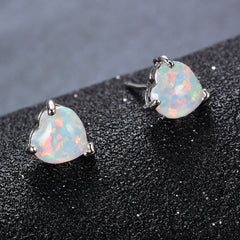 Boucles d'oreilles haut de gamme à trois griffes Boucles d'oreilles Boucles d'oreilles Petit bijou