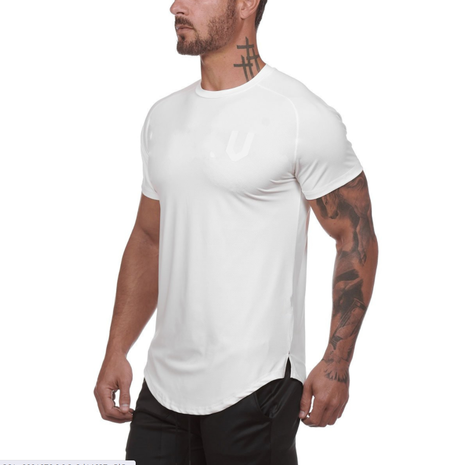 Nuevas camisas lisas de desgaste de gimnasio Ropa deportiva de fitness para hombre personalizada 