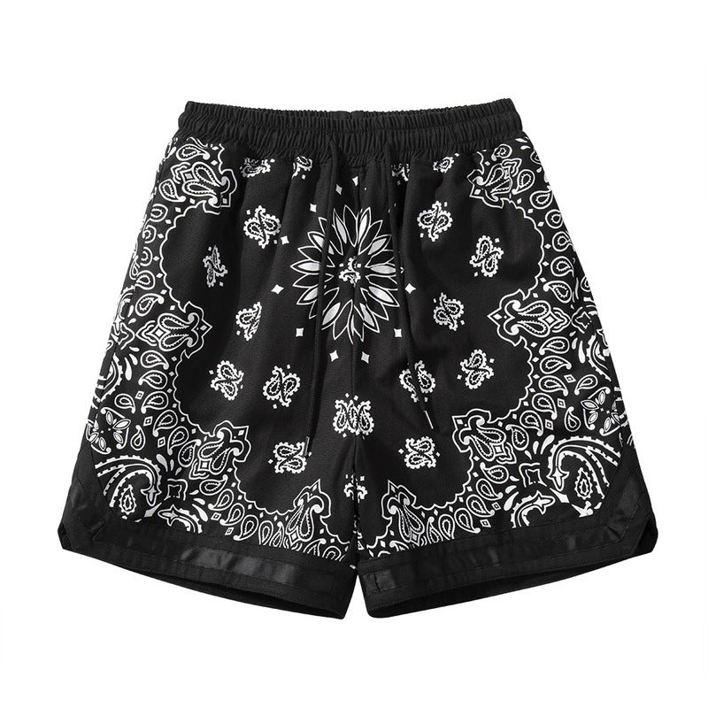High Street Cashew - Short de détente militaire à empiècement fleuri