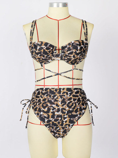 Conjunto de bikini sexy de triángulo de doble cara