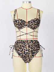 Conjunto de bikini sexy de triángulo de doble cara