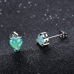 Boucles d'oreilles haut de gamme à trois griffes Boucles d'oreilles Boucles d'oreilles Petit bijou