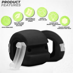 Jaw Fitness Ball et tonifiant pour le visage