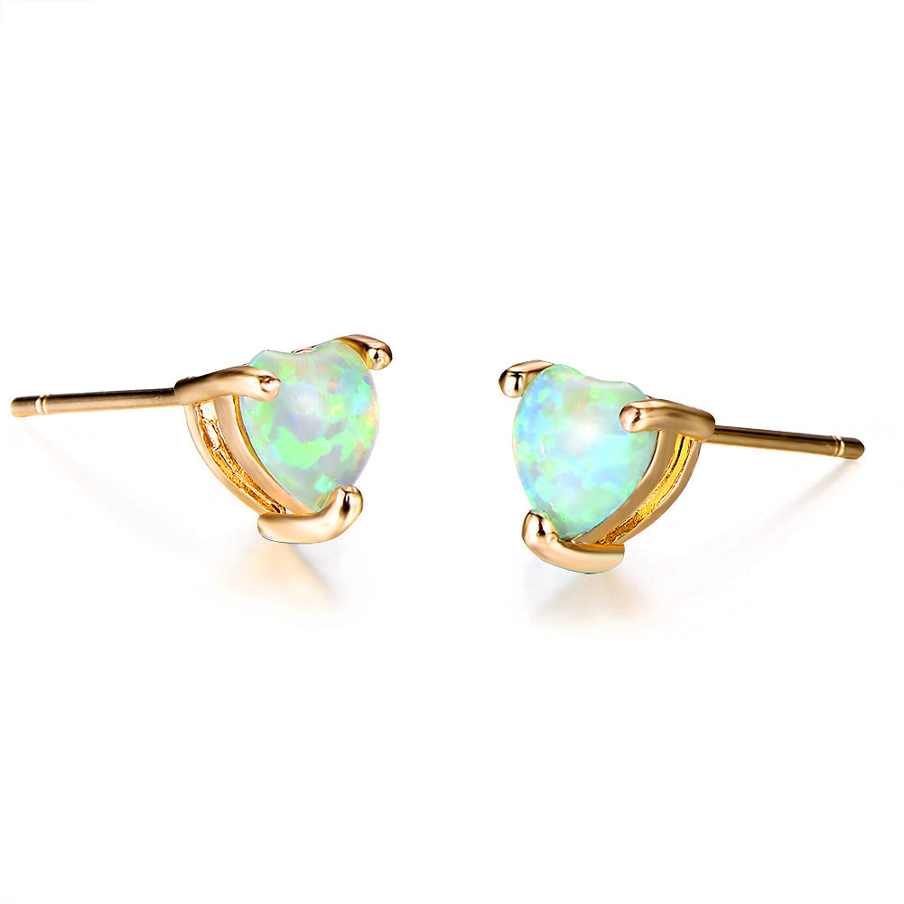 Boucles d'oreilles haut de gamme à trois griffes Boucles d'oreilles Boucles d'oreilles Petit bijou