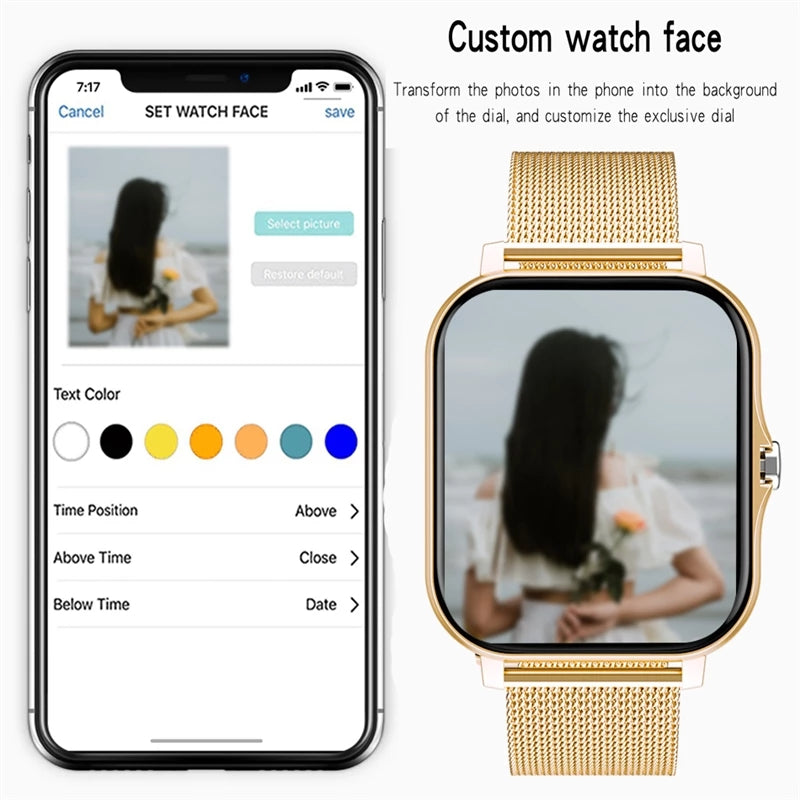 Nouvelle montre intelligente Fitness Tracker